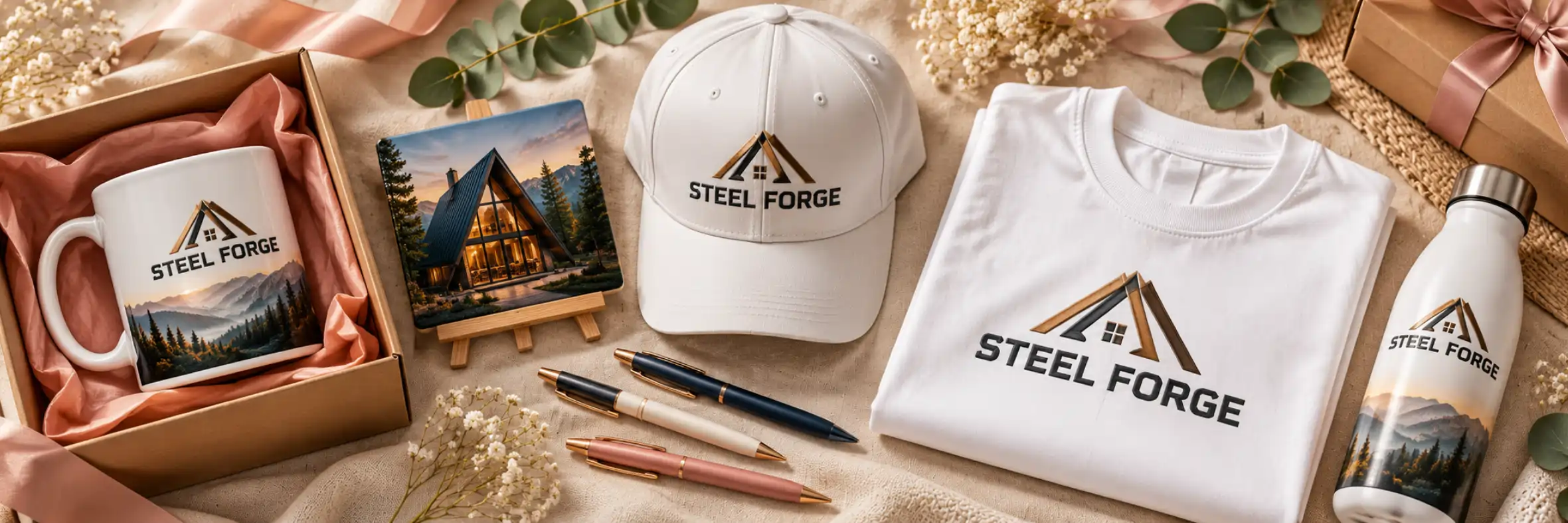 Orçamento de brindes personalizados em Praia Grande – kit de presentes com sublimação